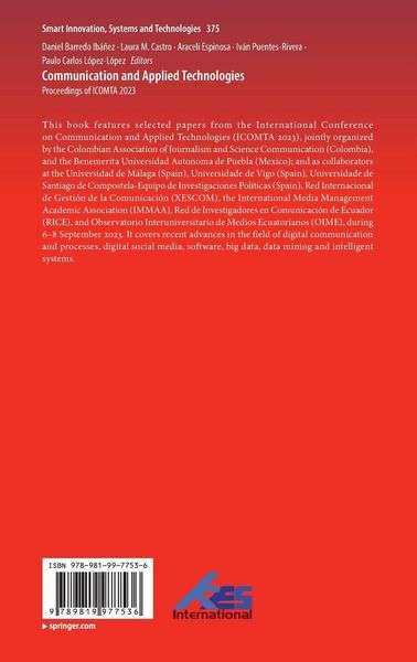 Produktbild: Communication and Applied Technologies