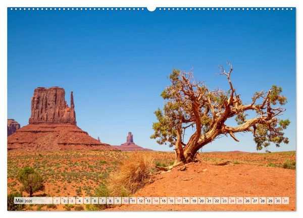 Produktbild: ARIZONA UND UTAH Ein einzigartiges Erlebnis (Wandkalender 2026 DIN A2 quer), CALVENDO Monatskalender