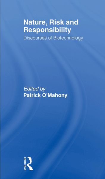 Produktbild: Nature, Risk and Responsibility