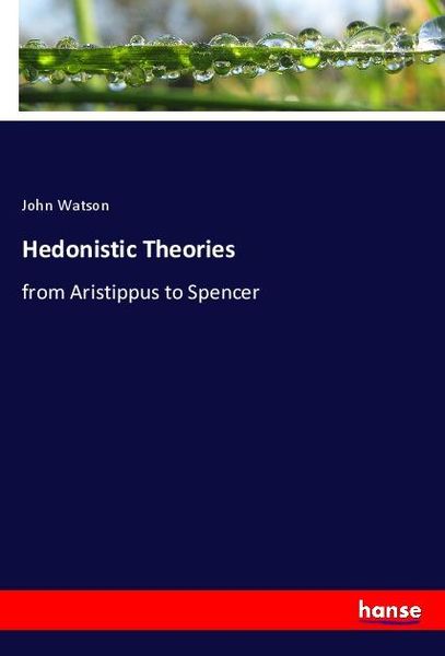 Produktbild: Hedonistic Theories