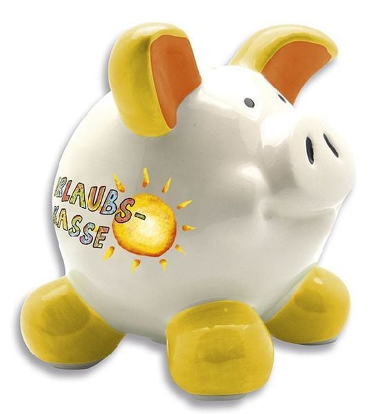 Produktbild: Sparschwein Urlaubskasse mittel