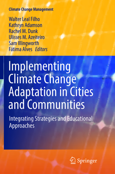 Produktbild: Implementing Climate Change Adaptation in Cities and Communities