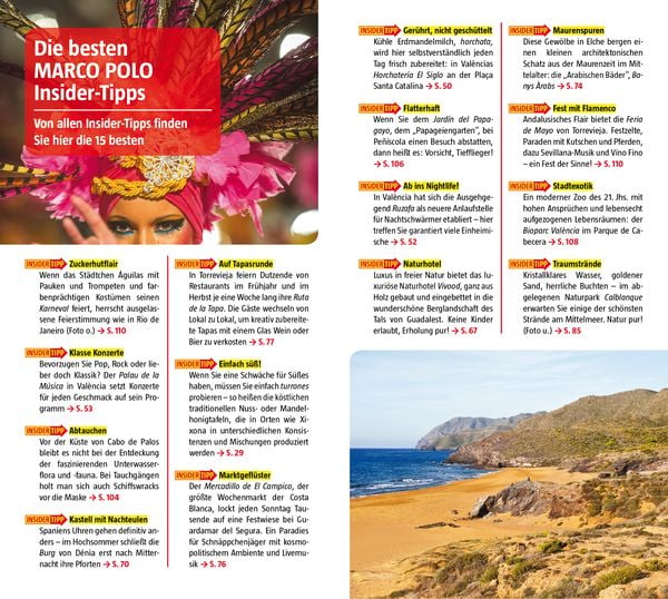 Produktbild: MARCO POLO Reisef&uuml;hrer Costa Blanca, Costa del Azahar, Valencia Costa C&aacute;lida