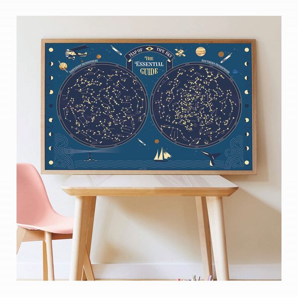 Produktbild: POPPIK - Lernposter & Sticker Himmelskarte