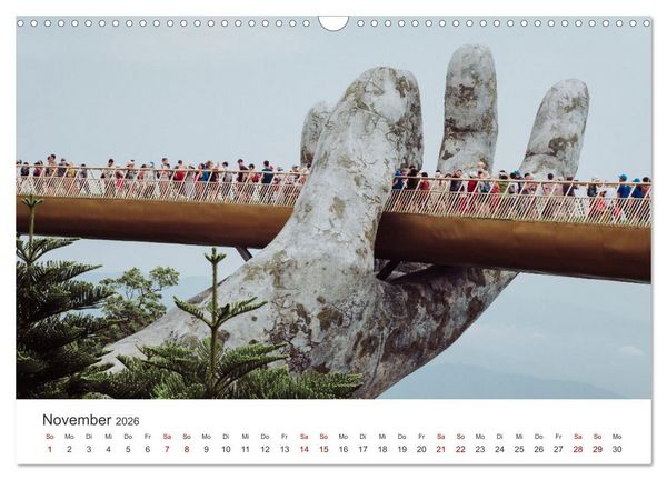 Produktbild: Vietnam - Das beeindruckende Land am Pazifik. (Wandkalender 2026 DIN A3 quer), CALVENDO Monatskalender