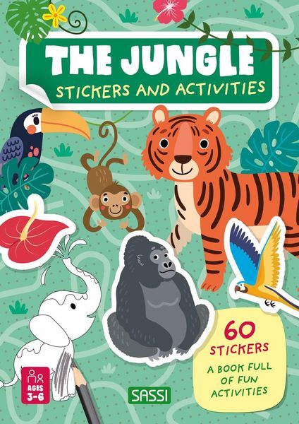 Produktbild: The jungle. Stickers and activities