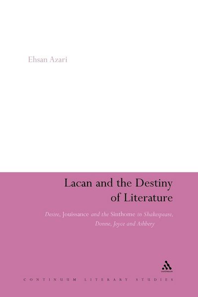 Produktbild: Lacan and the Destiny of Literature