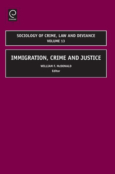 Produktbild: Immigration, Crime and Justice