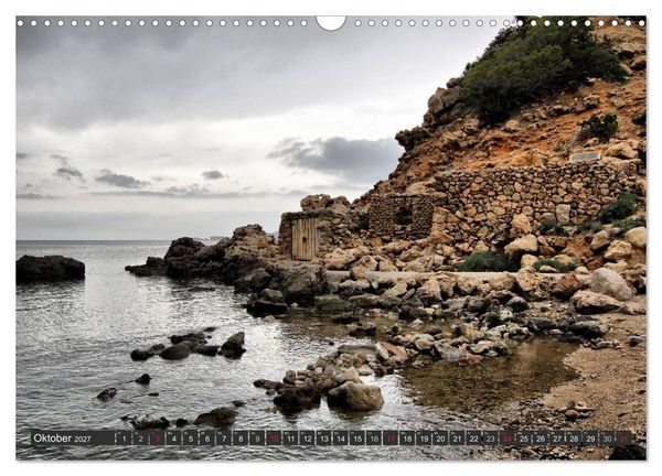 Produktbild: Ibiza - Balearen (Wandkalender 2027 DIN A3 quer), CALVENDO Monatskalender