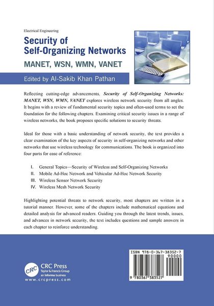 Produktbild: Security of Self-Organizing Networks
