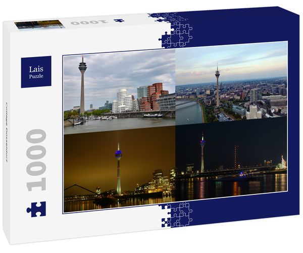 Produktbild: Lais Puzzle Collage D&uuml;sseldorf 1000 Teile