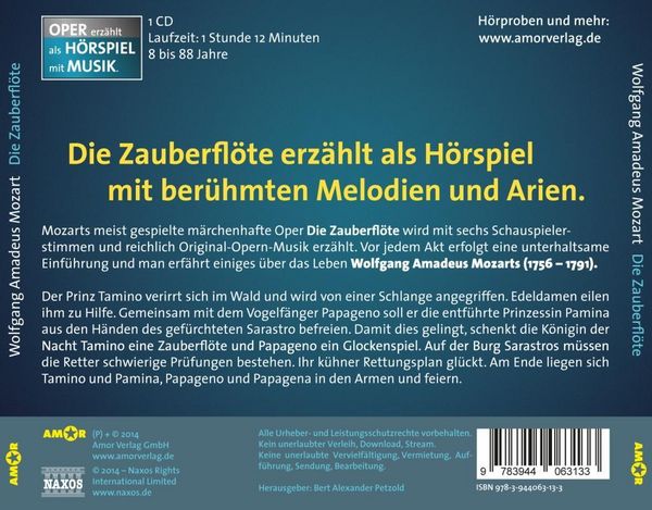 Produktbild: Die Zauberfl&ouml;te