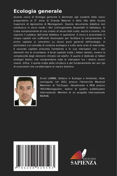 Produktbild: Ecologia generale