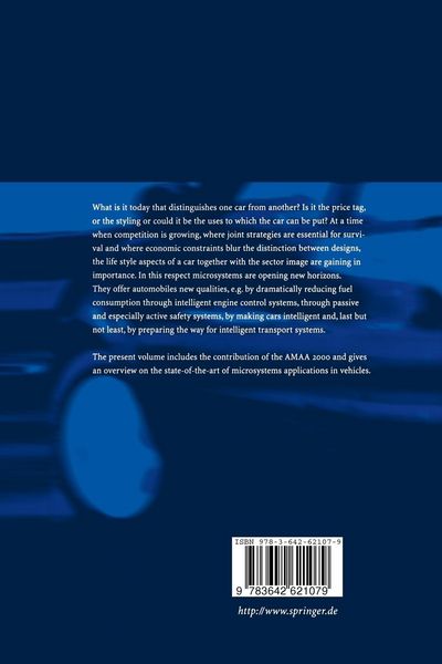 Produktbild: Advanced Microsystems for Automotive Applications 2000