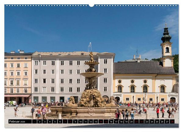 Produktbild: Salzburg - &Ouml;sterreich (Wandkalender 2026 DIN A2 quer), CALVENDO Monatskalender