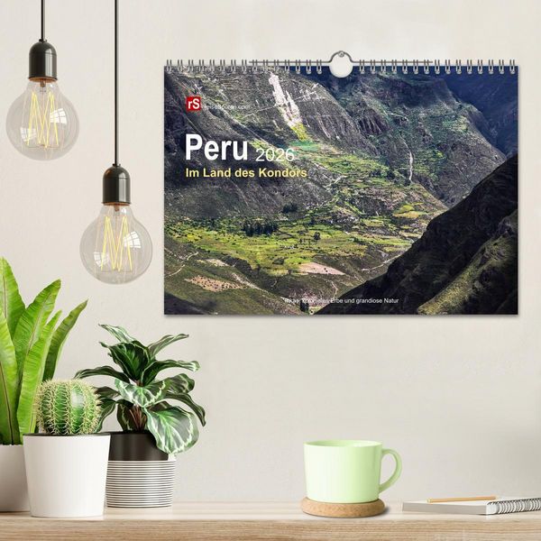 Produktbild: Peru 2026 Im Land des Kondors (Wandkalender 2026 DIN A4 quer), CALVENDO Monatskalender