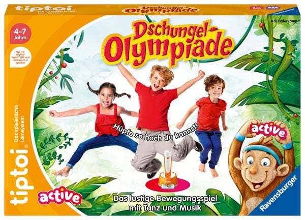 Produktbild: Tiptoi® ACTIVE Dschungel-Olympiade - ab 4 Jahre