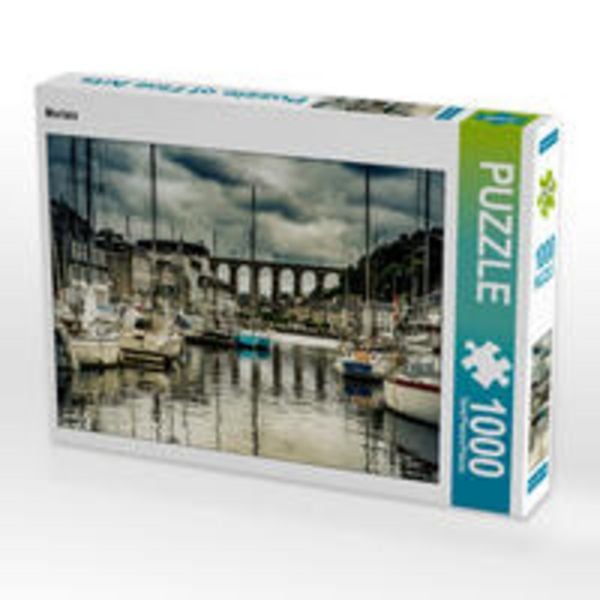 CALVENDO Puzzle Morlaix | 1000 Teile Lege-Größe 64x48cm Foto-Puzzle für glückliche Stunden