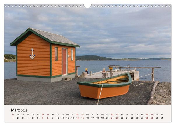 Produktbild: Neufundland Impressionen 2026 (Wandkalender 2026 DIN A3 quer), CALVENDO Monatskalender