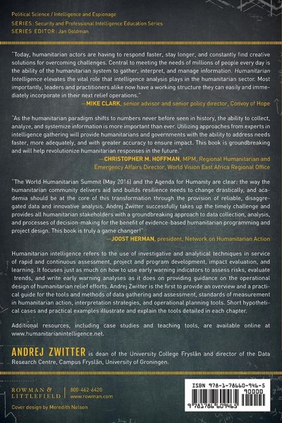 Produktbild: Humanitarian Intelligence