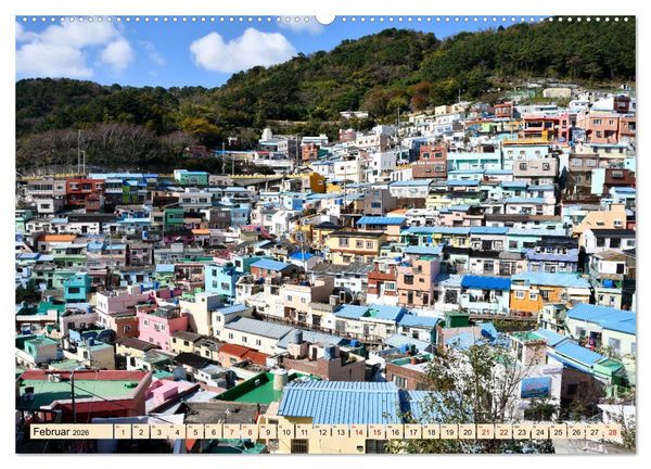 Produktbild: S&uuml;dkoreas Herbstf&auml;rbung (hochwertiger Premium Wandkalender 2026 DIN A2 quer), Kunstdruck in Hochglanz