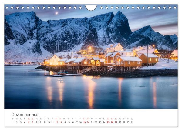 Produktbild: Sehnsucht Europa (Wandkalender 2026 DIN A4 quer), CALVENDO Monatskalender