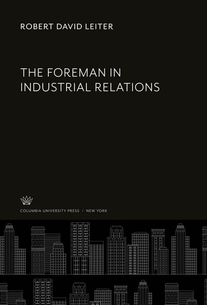 Produktbild: The Foreman in Industrial Relations
