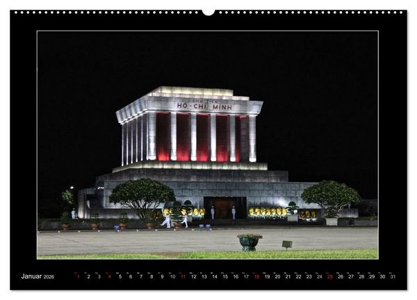 Produktbild: Vietnam &ndash; Land der Kontraste 2026 (Wandkalender 2026 DIN A2 quer), CALVENDO Monatskalender