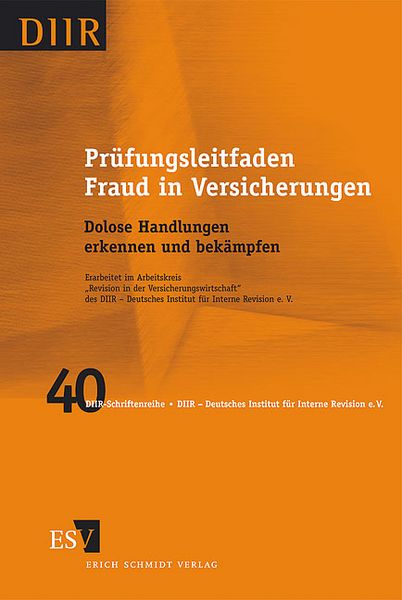 Produktbild: Pr&uuml;fungsleitfaden Fraud in Versicherungen