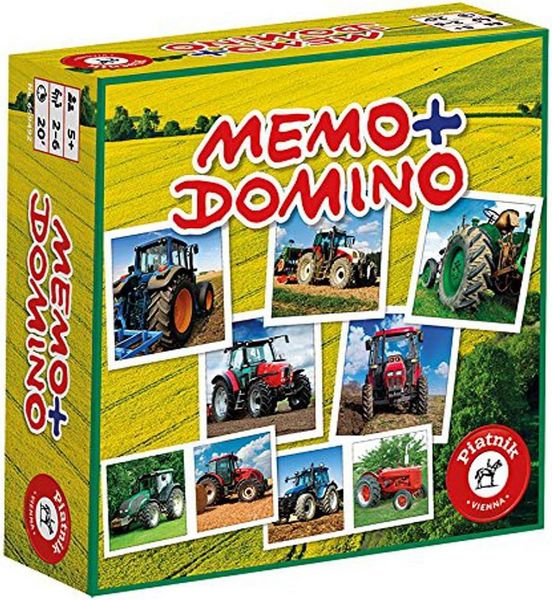 Produktbild: Memo+ Domino Traktoren