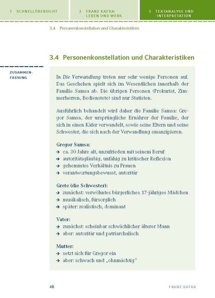 Produktbild: Die Verwandlung von Franz Kafka