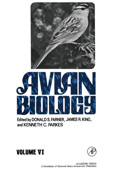 Produktbild: Avian Biology