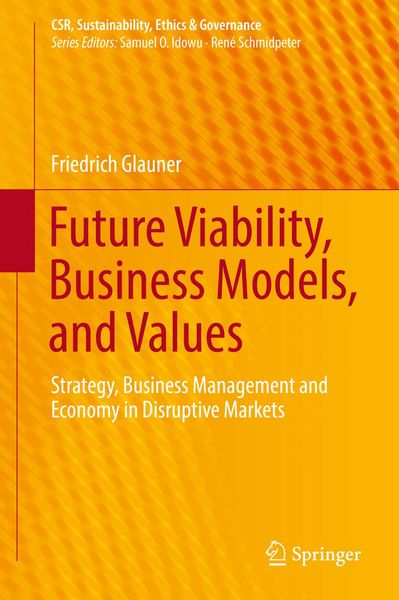 Produktbild: Future Viability, Business Models, and Values