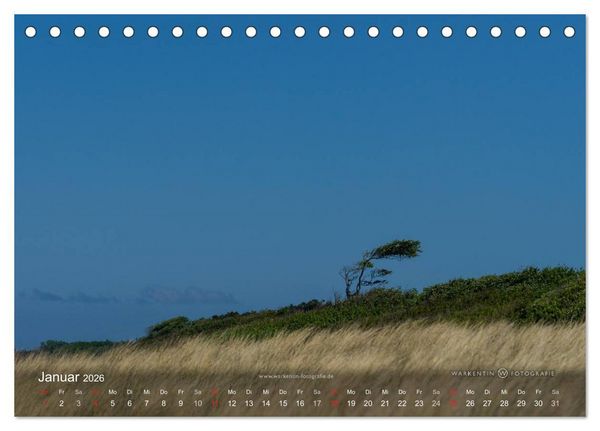 Produktbild: Prerows Wilder Westen (Tischkalender 2026 DIN A5 quer), CALVENDO Monatskalender