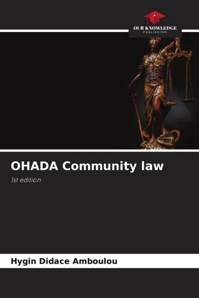 Produktbild: OHADA Community law