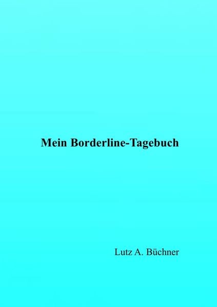 Produktbild: Mein Borderline-Tagebuch