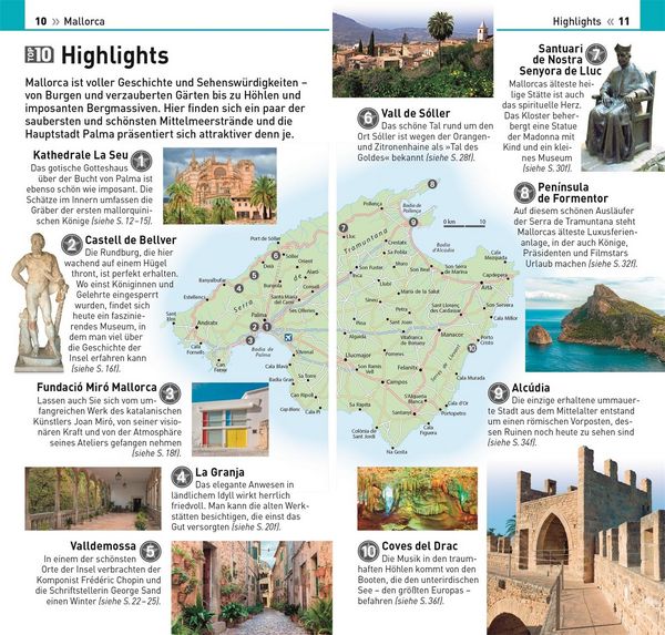 Produktbild: TOP10 Reisef&uuml;hrer Mallorca