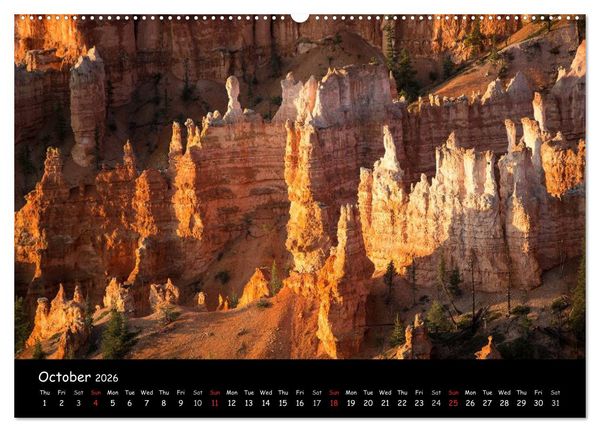 Produktbild: Beautiful Bryce Canyon (High Quality Premium Wall Calendar 2026 DIN A2 landscape),CALVENDO 12 Month Wall Calendar