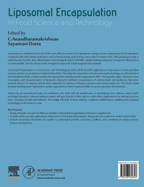 Produktbild: Liposomal Encapsulation in Food Science and Technology