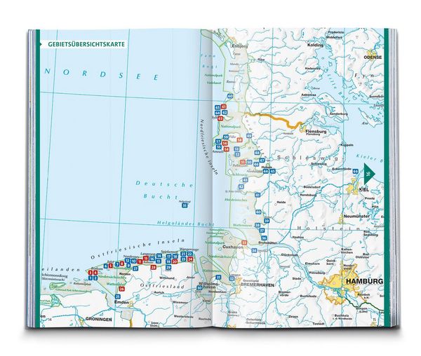 Produktbild: KOMPASS Wanderlust Deutsche K&uuml;ste