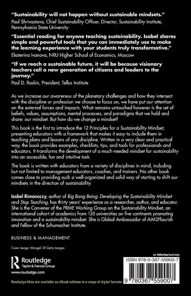 Produktbild: The Sustainability Mindset Principles