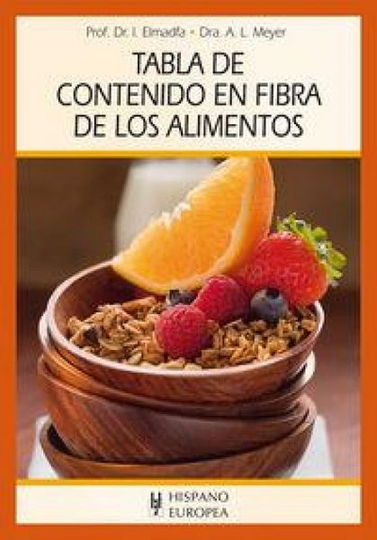 Produktbild: Tabla de contenido en fibra de los alimentos
