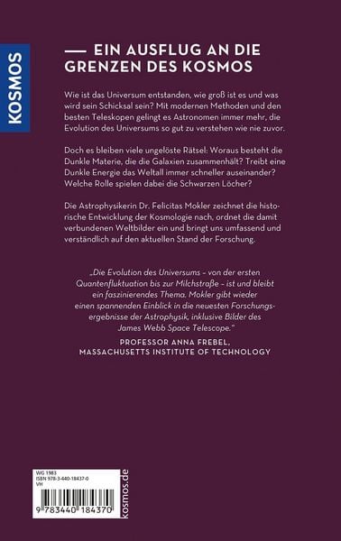 Produktbild: Die Evolution des Universums