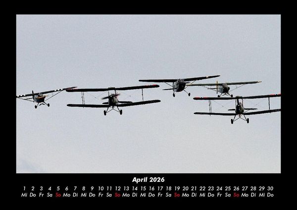 Produktbild: Flugzeuge 2026 Fotokalender DIN A3