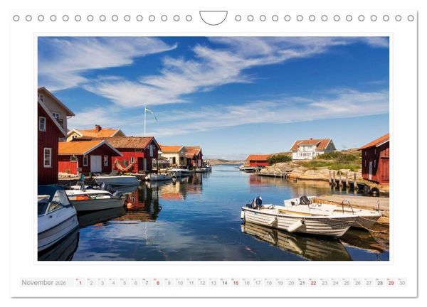 Produktbild: Bohusl&auml;n. Sm&ouml;gen - Hunnebostrand - Kungshamn (Wandkalender 2026 DIN A4 quer), CALVENDO Monatskalender