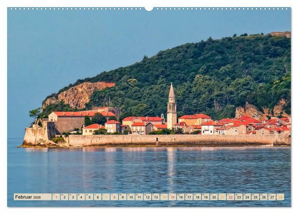 Produktbild: Reise nach Montenegro (hochwertiger Premium Wandkalender 2026 DIN A2 quer), Kunstdruck in Hochglanz