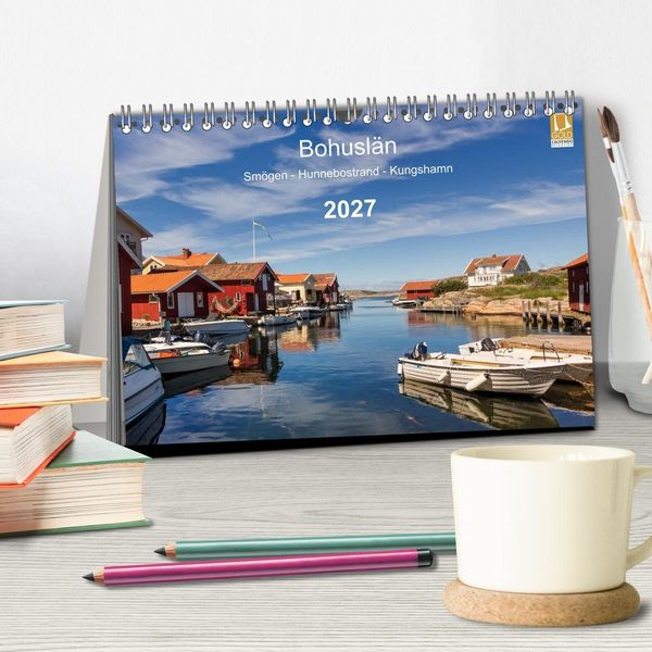 Produktbild: Bohusl&auml;n. Sm&ouml;gen - Hunnebostrand - Kungshamn (Tischkalender 2027 DIN A5 quer), CALVENDO Monatskalender
