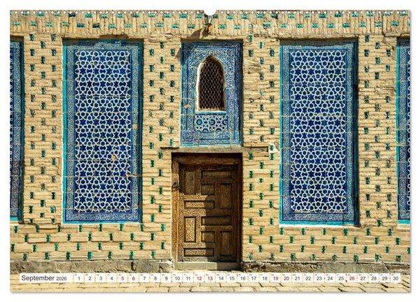 Produktbild: Usbekistan und seine Kultursch&auml;tze (Wandkalender 2026 DIN A2 quer), CALVENDO Monatskalender
