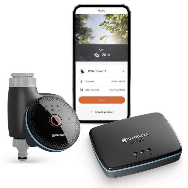 Produktbild: GARDENA 19043-20smart Water Control Set Bew&auml;sserungssteuerung
