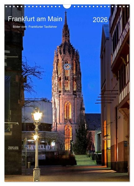 Produktbild: Frankfurt am Main 2026 Bilder vom Taxifahrer (Wandkalender 2026 DIN A3 hoch), CALVENDO Monatskalender